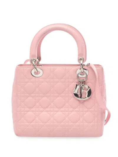 Pre-owned Dior 00s Lady  Tote Bag In Pink