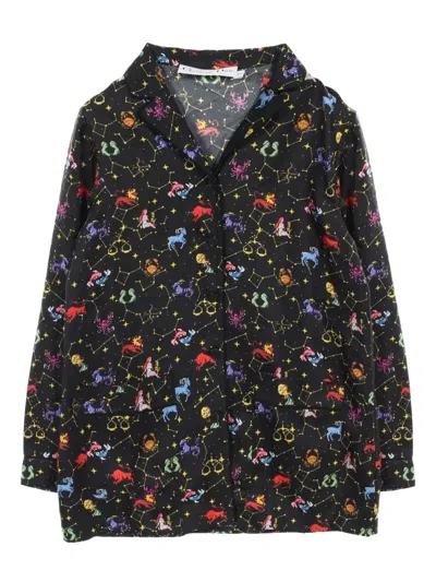 Pre-owned Dior 10's Zodiac Pixel Shirt In Black