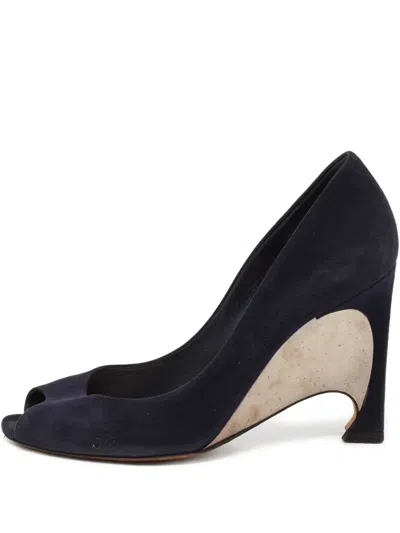 Pre-owned Dior 100mm Suede Pumps