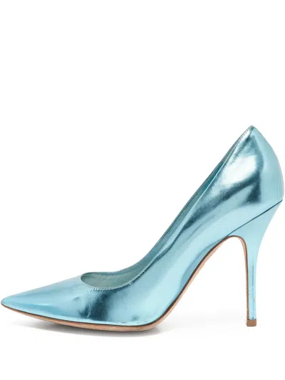 Pre-owned Dior 105mm Metallic Pumps