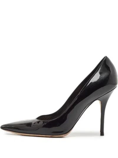 Pre-owned Dior 105mm Patent Pumps