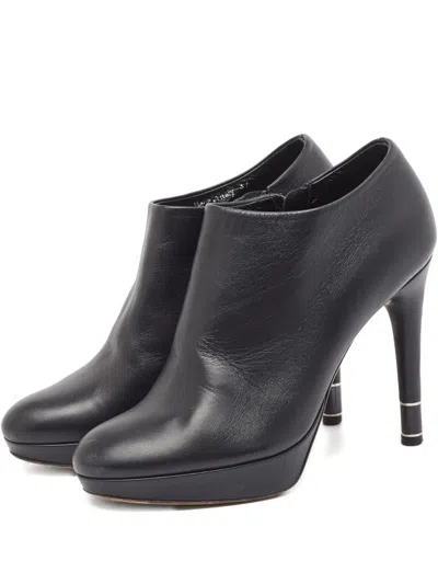Pre-owned Dior 110mm Leather Boots