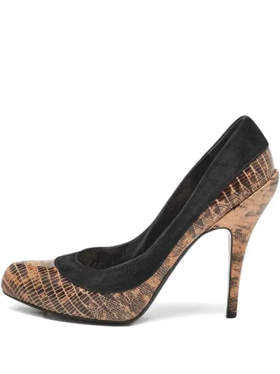 Pre-owned Dior 1129321 Multicolor In Brown