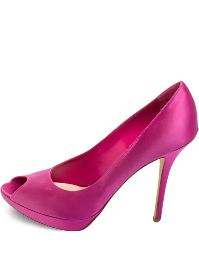 Pre-owned Dior 120mm Leather Heeled Pumps