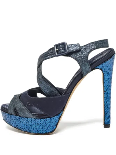 Pre-owned Dior 140mm Leather Sandals