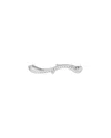 Dior 18k Diamond Bois De Rose Pave Bracelet (authentic Pre-loved) In Silver