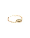 Dior 18k Rose Gold Diamond Turquoise Rose Des Vents Ring 51 5.75 (authentic  Pre-loved) In Gold