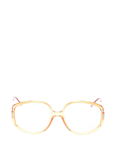 Pre-owned Dior 1970s Cd-logo Glasses In Neutral