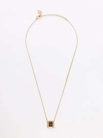 Pre-owned Dior 1980-1990s  Logo Necklace