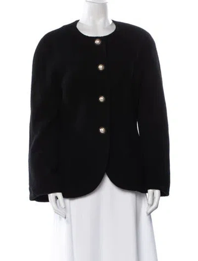 Pre-owned Dior 1980's Jacket In Black
