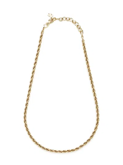 Pre-owned Dior 1990-2000 Chain Necklace In Gold
