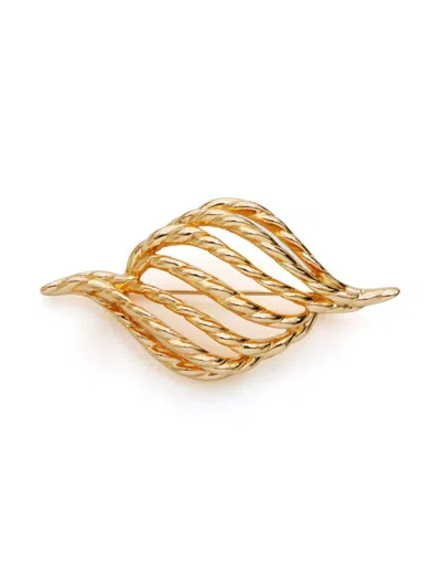 Pre-owned Dior 1990-2000s Brooch In 金色