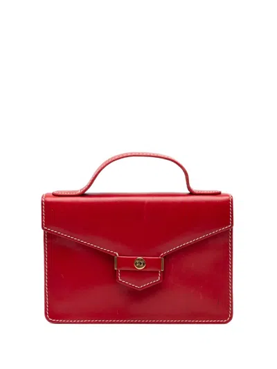 Pre-owned Dior 1990-2010 Leather Handbag In Red