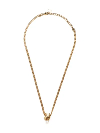 Pre-owned Dior 1990-2015 Pendant Necklace In Gold