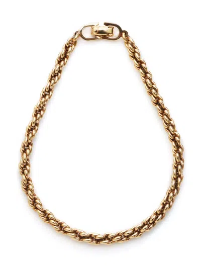 Pre-owned Dior 1990s Chain Bracelet In Gold