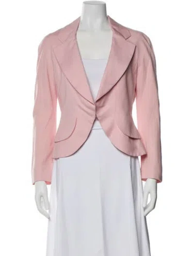 Pre-owned Dior 1999 Evening Jacket In Pink