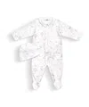 Dior 2-piece Long-sleeved Jumpsuit And Hat In White