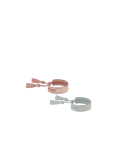 Dior 2 Pieces Of Bracelet In Gray
