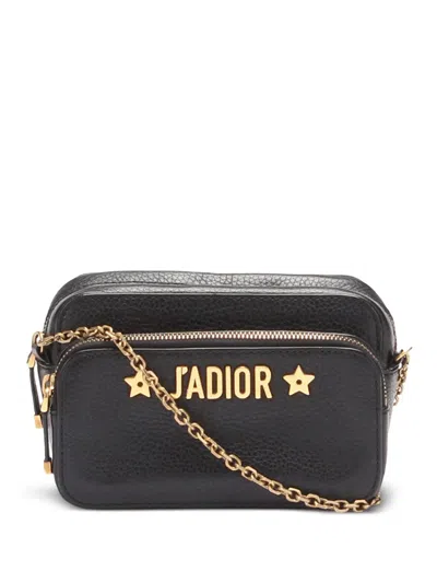 Pre-owned Dior 2000-2023 J'a Crossbody Bag In Black