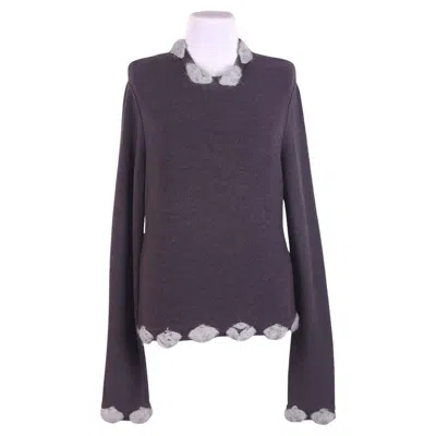 Pre-owned Dior 2000 Christian  Galliano Sweater Wool Mohair In Black