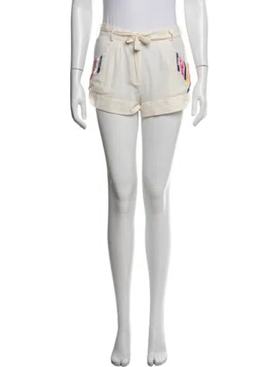 Pre-owned Dior 2000's Mini Shorts In Neutrals