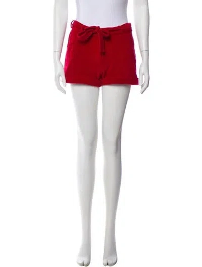 Pre-owned Dior 2000's Mini Shorts In Red