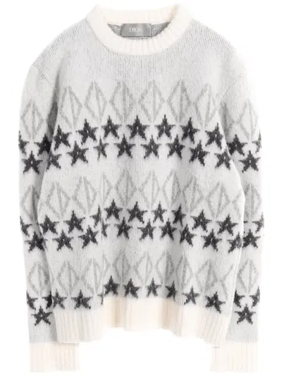 Pre-owned Dior 2000s-2009s Knitted Jumper In Grey