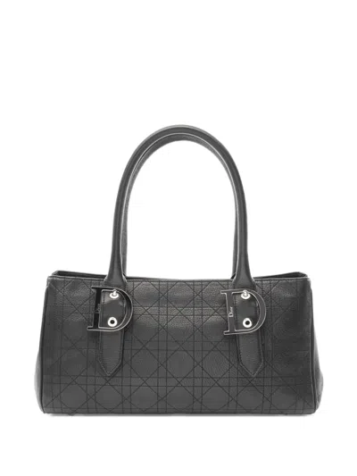 Pre-owned Dior 2000s Canage Tote Bag In Black