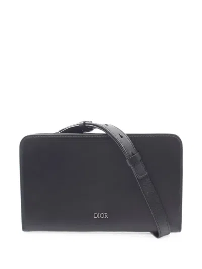 Pre-owned Dior 2000s Dial  Ultra Mini Bag In Black