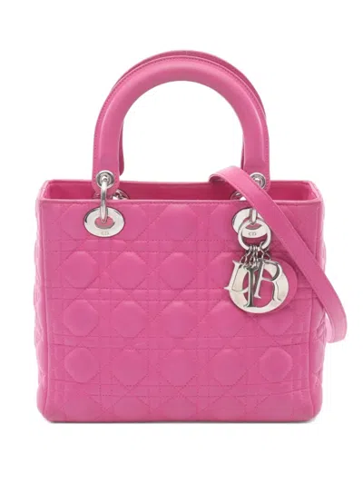 Pre-owned Dior 2000s Lady  Tote Bag In Pink
