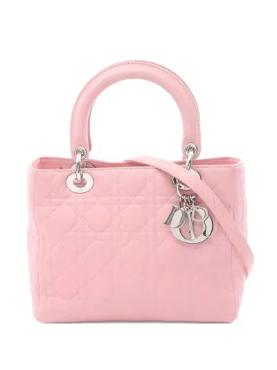 Pre-owned Dior 2000s Lady  Two-way Handbag In Pink