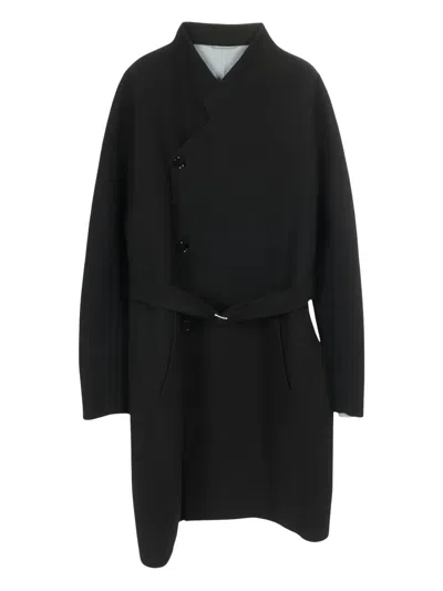 Pre-owned Dior 2000s Wool Coat In Black