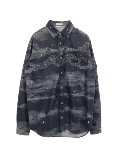 Pre-owned Dior 2000s X Peter Doig Shirt In Blue