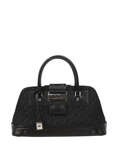Pre-owned Dior 2002 Street Chic Tote Bag In 黑色