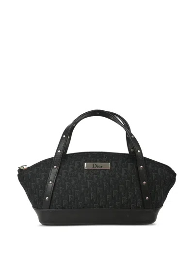 Pre-owned Dior 2003 Street Chic Handbag In Black