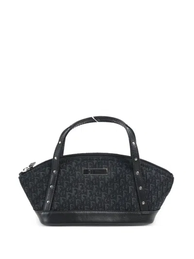 Pre-owned Dior 2003 Street Chic Handbag In Black