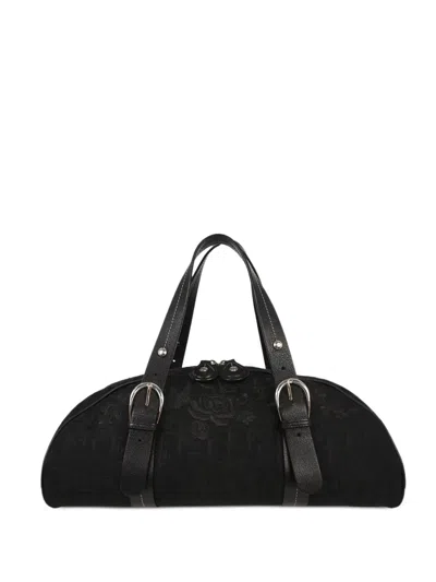Pre-owned Dior 2005 Issimo Handbag In Black