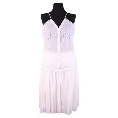 Pre-owned Dior 2006 Christian  Galliano Top With Skirt Suit Set In Gray
