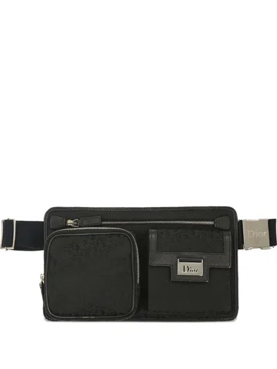 Pre-owned Dior 2006 Street Chic Belt Bag In Black