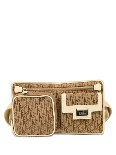 Pre-owned Dior 2006 Street Chic Belt Bag In Neutrals
