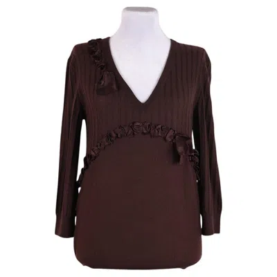 Pre-owned Dior 2007 Christian  By Galliano Cashmere Sweater In Black