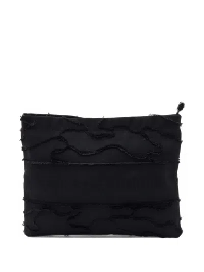Pre-owned Dior 2010 Double Pouch In Black
