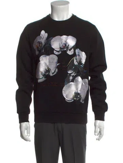 Pre-owned Dior 2010's Graphic Print Sweatshirt In Black