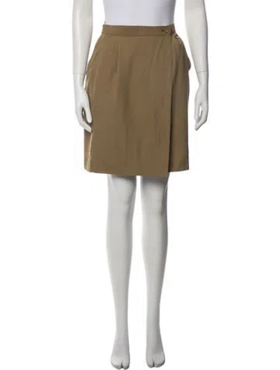 Pre-owned Dior 2010 Knee-length Skirt In Yellow
