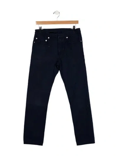 Pre-owned Dior 2010 Slim Fit Jeans In Blue