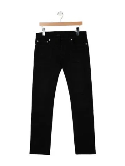 Pre-owned Dior 2010 Straight-leg Jeans In Black