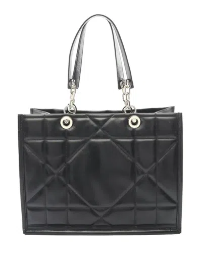 Pre-owned Dior 2010-2026 Medium Archi Cannage Tote Bag In Black
