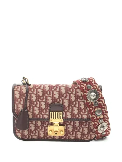 Pre-owned Dior 2010s Addict Shoulder Bag In Red