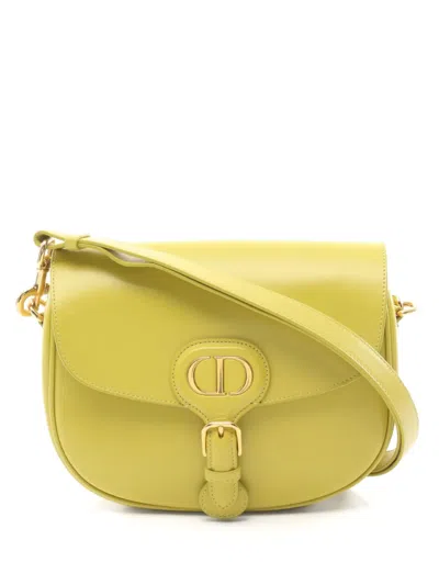 Pre-owned Dior 2010s Bobby Crossbody Bag In Green
