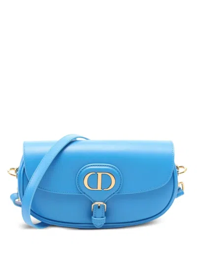 Pre-owned Dior 2010s Bobby East-west Leather Cross Body Bag